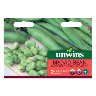 Unwins Broad Bean Masterpiece Longpod from B&Q