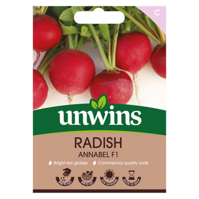 Unwins Radish Annabel F Easy To Grow Seeds from B&Q