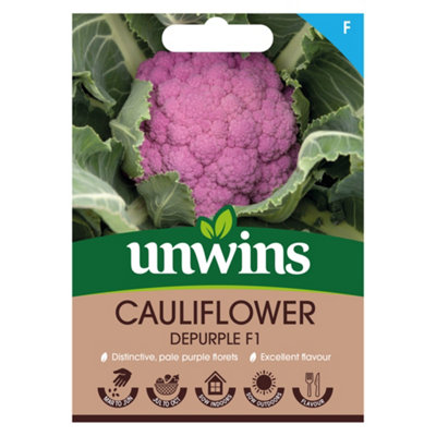 Unwins Cauliflower Depurple F Easy To Grow Seeds from B&Q