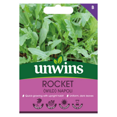 Unwins Rocket Napoli Wild Easy To Grow Seeds from B&Q