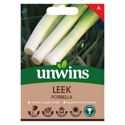 Unwins Leek Porbella Easy To Grow Seeds from B&Q