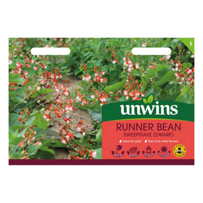 Unwins Runner Bean Sweepstake Easy To Grow Seeds from B&Q