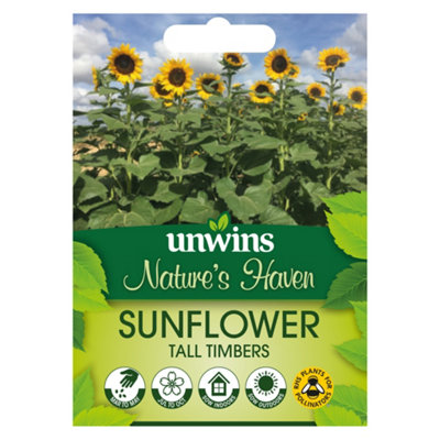 Unwins Nh Sunflower Tall Timbers Easy To Grow Seeds from B&Q