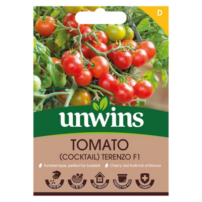 Unwins Tomato Cocktail Terenzo F Easy To Grow Seeds from B&Q