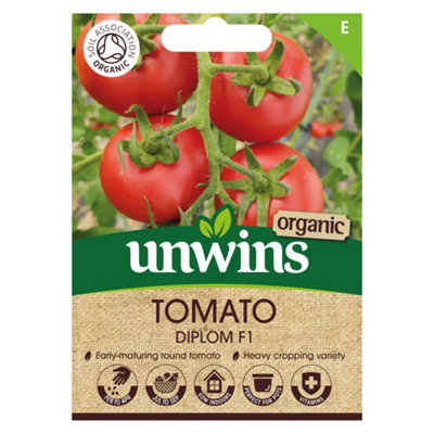 Unwins Tomato (Salad) Diplom F1 (Organic) from B&Q