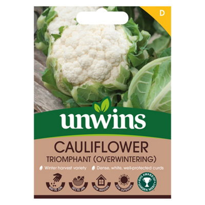 Unwins Cauliflower Triomphant Easy To Grow Seeds from B&Q