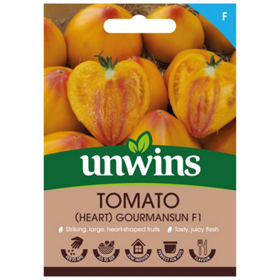 Unwins Tomato Heart Gourmansun F Easy To Grow Seeds from B&Q