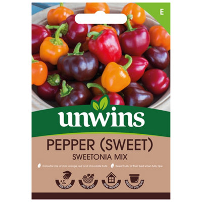Unwins Pepper Sweet Sweetonia Mix Easy To Grow Seeds from B&Q