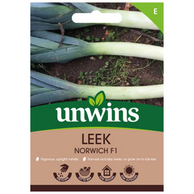 Unwins Leek Norwich F Easy To Grow Seeds from B&Q