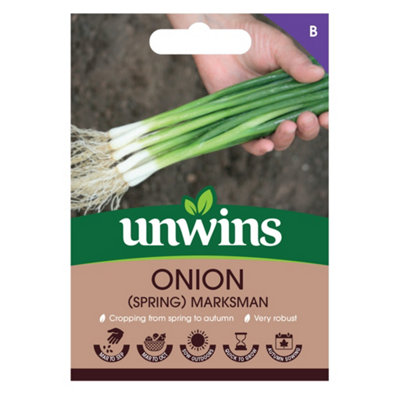 Unwins Onion Spring Marksman Easy To Grow Seeds from B&Q