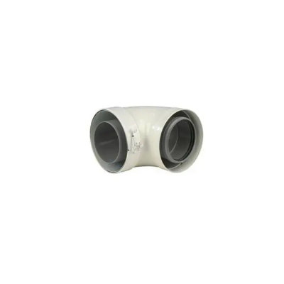 Baxi 87-Degree Flue Bend100/150 5136162 from B&Q