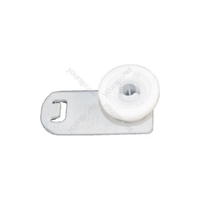 B&Q - For Miele Dishwasher Upper Basket Support Wheel By 
