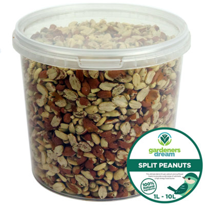 Gardeners Dream Split Peanuts Wild Bird Food (5L) 5L