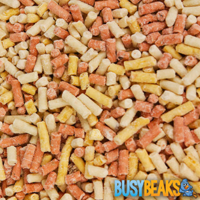 B&Q -  20Kg Busybeaks Mixed Suet PelletsMealworm Berry High Energy Wild Bird Feed