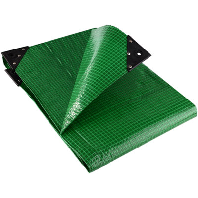 Gardeners Dream Groundmaster 170Gsm Green Mono Cover Tarpaulins (4M X 6M) from B&Q
