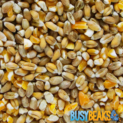 B&Q -  10Kg Busybeaks Mixed Poultry CornPremium Grade Food Feed For Chicken Geese Duck