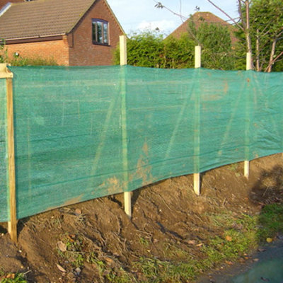 5 X Gardeners Dream 1M X 50M Robust Windbreak Shade Netting For Gardens And GreenhousesDebris Barrier FenceHeavy DutyGreen from B&Q