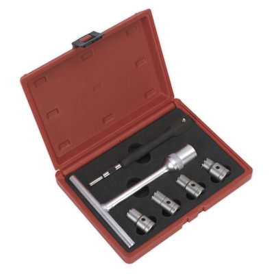 Sealey 6 Piece Diesel Injector Seat Cleaner Set - Image 16