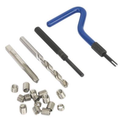 B&Q Sealey Thread Repair Kit M8 X 1.25Mm Trm8