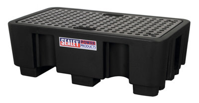 Sealey Barrel Bund Polyethylene 1300 X 750 X 440mm 2 Drum Drp17 from B&Q