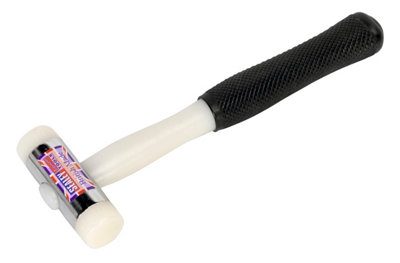 B&Q White Sealey Hammer Nylon Faced Nfh10 1Lb