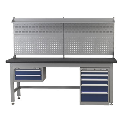 Sealey 1.5M Complete Industrial Workstation Cabinet Combo Api1500comb02