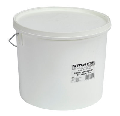 Shot Blasting Beads Glass 25Kg Plastic Tub 5051747572232 - Image 13