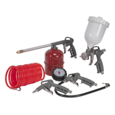 Sealey Sa33G Air Accessory Kit 5Pc from B&Q