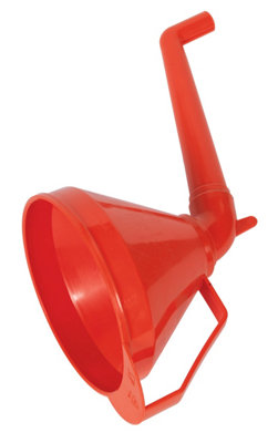 Sealey 160mm Funnel With Fixed Offset Spout & FilterPolyethylene F16 from B&Q