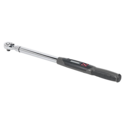  - Sealey Angle Torque Wrench Digital 1/2"sq Drive 20-200Nm(14.7-147.5Lb.ft) Stw306
