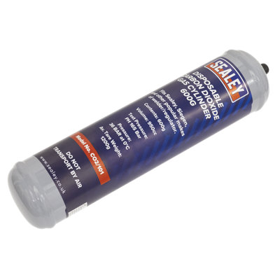 Sealey Disposable Carbon Dioxide Co2 Gas Cylinder 600G For Mobile Welder Co2/101 from B&Q