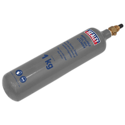 B&Q -  Gas Cylinder Refillable Carbon Dioxide 1Kg For  Mig Welders Co2/1Kg