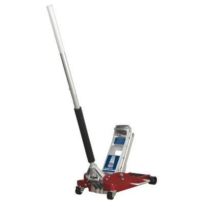 Sealey Rja2500 Trolley Jack 2.5Tonne Low Entry Aluminium Rocket Lift from B&Q