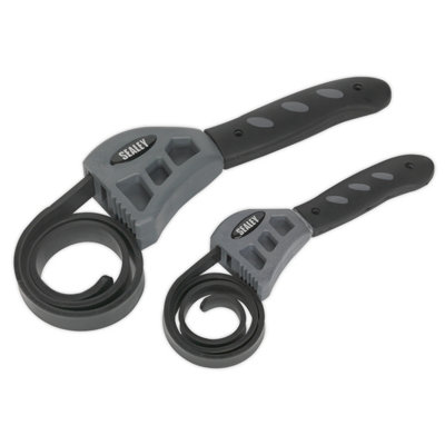 Sealey Ak6408 Strap Wrench Set 2Pc from B&Q