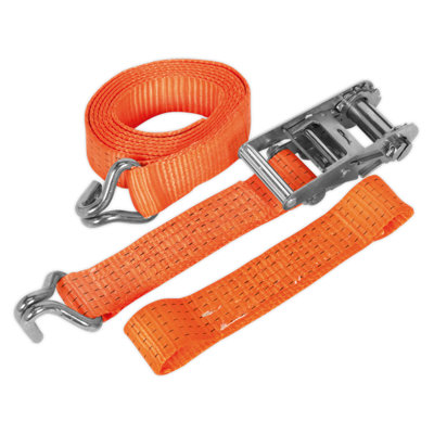 Sealey Car Transporter Ratchet Tie Down 50mm 3M Alloy Wheel Single 5000Kg Tdrwa from B&Q
