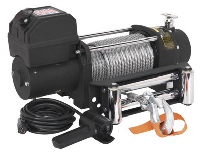 Sealey Self-Recovery Winch 5450Kg (12000Lb) Line Pull 12V Srw5450