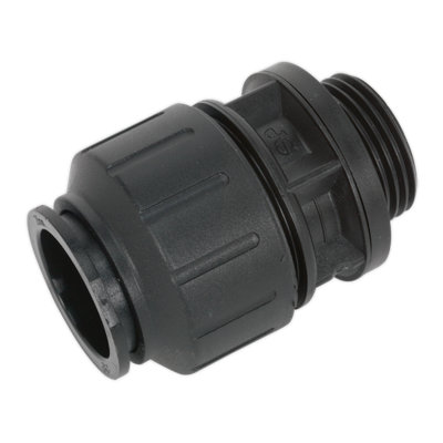 Sealey 28mm Straight Adaptor For Air Supply Ring Main System 1" Bsp 2Pk Cas28Sa from B&Q