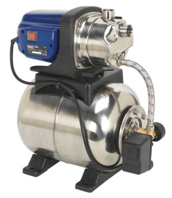 Sealey Surface Mounting Booster Pump Stainless Steel 55L/min 230V Wpb062S from B&Q
