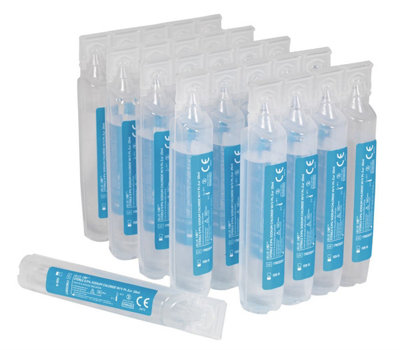Sealey Emergency Single Use Eye Wash and Wound Cleaning Pods Pack of 25 - Image 10