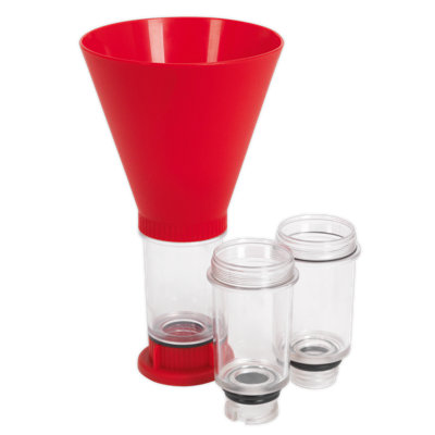 Sealey Engine Oil Funnel 4pc - BMW, Fiat, Ford, Mazda, Mercedes, Toyota/Lexus, V - Image 12