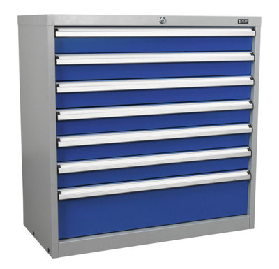 Sealey Industrial Cabinet 7 Drawer Api9007 from B&Q
