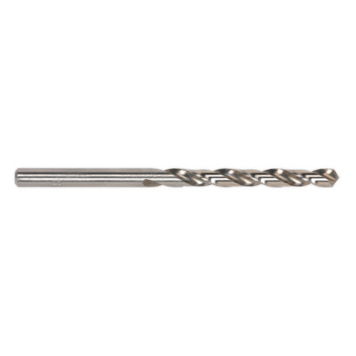 Sealey Fully Ground Hss Drill Bit 3mm Clog-Free Swarf Clearance 10Pk Db030Fg