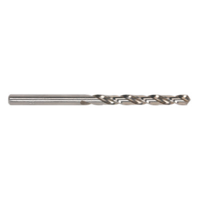 Sealey Fully Ground Hss Drill Bit 9.5mm Clog-Free Swarf Clearance 10Pk Db095Fg