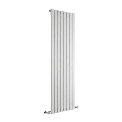 B&Q -  White Vertical Single Flat Panel Designer Radiator 1600mm X 560mm