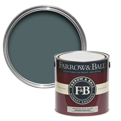 B&Q -  Modern Inchyra Blue No.289 Eggshell Paint2.5L