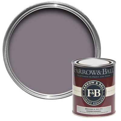 Farrow & Ball Modern Brassica No.271 Eggshell Paint750Ml