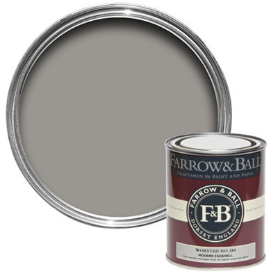 B&Q -  Modern Worsted No.284 Eggshell Paint750Ml
