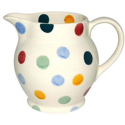 Jug: 0.315 Litre Emma Bridgewater Polka Dot 1/2 Pint JugCeramic from B&Q