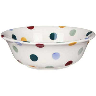 B&Q - Breakfast Bowl: 16Cm Cereal Bowl  Polka DotCeramic