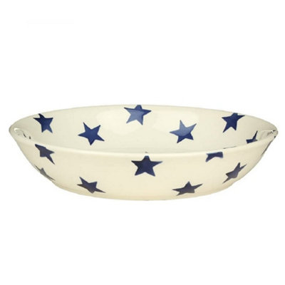 Pasta Bowl: 24Cm Emma Bridgewater Blue Star Medium Pasta BowlCeramic from B&Q